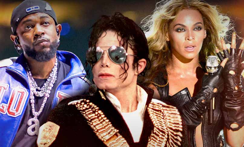 Топ 10 на най-емблематичните шоута на полувремето на Super Bowl